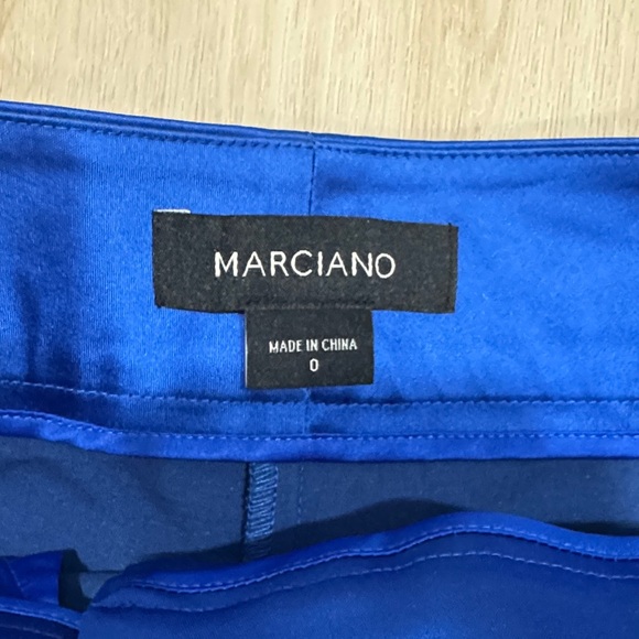 Marciano Royal Blue High Waist Women's Shorts - Picture 2 of 7